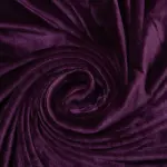 Flannel Fleece Throw Blanket (Red Violet)