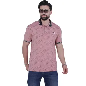 Dark Cashmere Single Lycra Polo