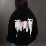 Dimlicht Zip - BLACK HOODIE