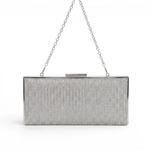 Shimmering Evening Bag with Metal Chain VS-76