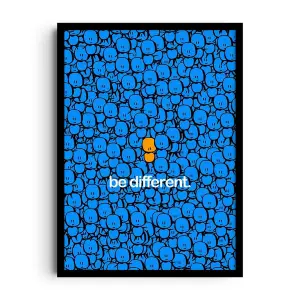 BE DIFFERENT