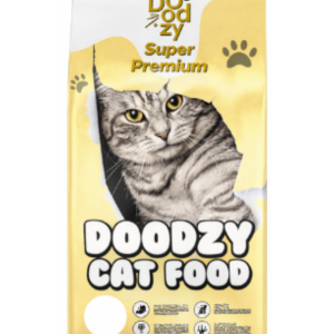 Doodzy Super Premium dry cat food for adult cats with chicken & fish