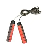 MD StayFit, Jump Rope, Professional Foam Grip Handles, Fitness Training Exercise Skipping MULTI COLORS Colors