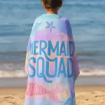 Agha Home Coastal Printed Microfiber Towel