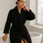 Black Bathrobe