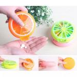 منظم ادوية بشكل فواكه حجم كبير