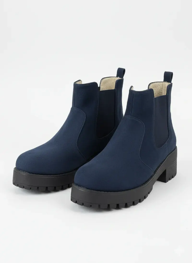 Elegant Ankle Boot Suede B-1-S