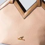 V-Cut Shoulder Bag-cafe