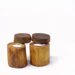 Handmade Natural Wooden Candle with Lid – A Luxurious Touch of Warmth