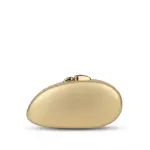 Luxury Oval Clutch with Gold Closure VS-59