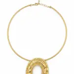 Modern Pendant Necklace Choker N-73