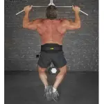 MD Stay Fit Fabric Gym Weight Lifting Belt - one size