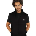 Men's Black Puffer Vest