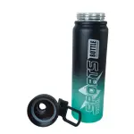 MD Stay Fit Sports Bottle with Handle, 1000ml Capacity, Graduated Design, Wide Mouth, Leak-Proof Cap, Measurement Markings