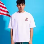 White No Stress Oversized T-Shirtb
