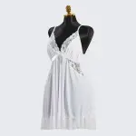 Lace V Neck Nightwear Spaghetti Strap Babydoll
