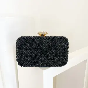 Black Orvella Clutch