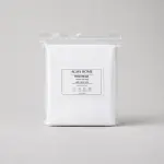 Agha Home Essential Comfort Microfiber Fitted Sheet White Stripe