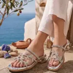 Shimmering Leaf Slipper SF-78