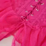 Sexy Lace Lingerie See-through Miniskirt Underwear