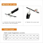 MD Stay Fit Original Metal Skipping Rope, Steel Coated Cable, Aluminum Anti-Skipping Handle, 360 Degree Ball Bearing, 3 Meters Length