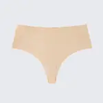 Women's Seamless Ice Silk Thong Underwear Leopard Print & Solid Color Panties