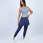 Life Yoga Fitness Blue Sports Bra