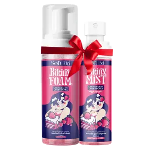 Soft Bri Bikini Foam + Bikini Mist (Strawberry Cheesecake)