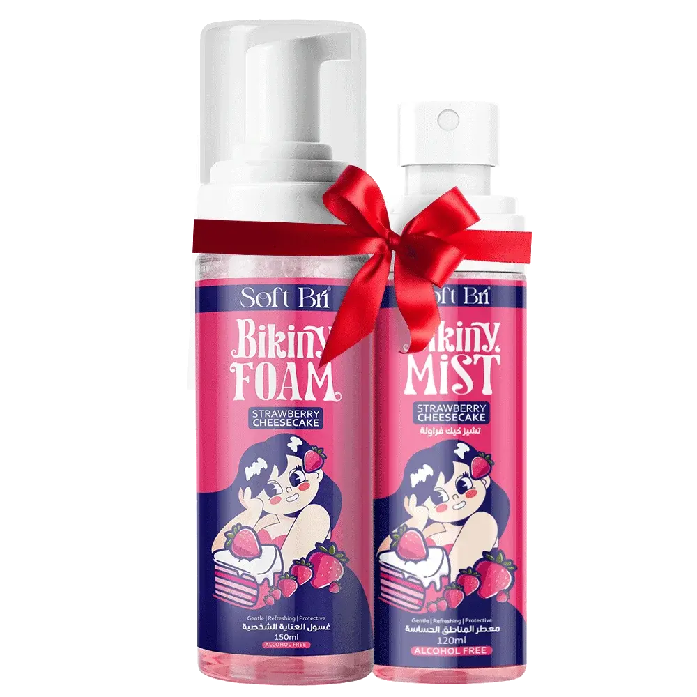 Soft Bri Bikini Foam + Bikini Mist (Strawberry Cheesecake)