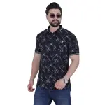 Black Single Lycra Polo