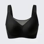 Seamless Wirefree Minimizer Bra Plus Size Side Smoothing Support Bralette