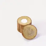 Natural Wooden Candle Holder – A Warm Touch of Nature for Elegant Spaces