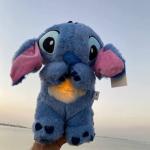 دمية دب ستيتش مع موسيقى و اضواء