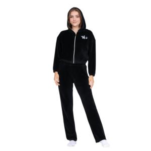 Sporty Pajama Set – Zipper Jacket & Embroidery