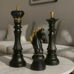 Regal Chess Trio Sculptures
