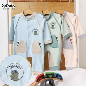 سلوبيت قطن خريفي جيوب ديناصور من بيبي دلع