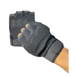 MD StayFit Fingerless Gloves, Padded Protection