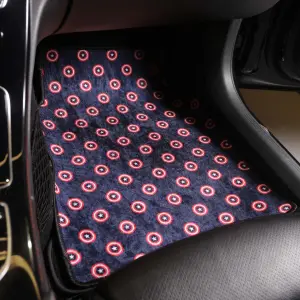 Captain America - Set of 4 Car Mats