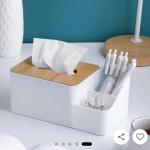 Tissue box and organizer