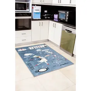 Culinary Digital Kitchen Mat 3D Print