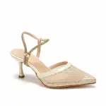 Elegant heels featuring a luxurious mesh design C-79