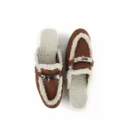 Fur Suede Mules