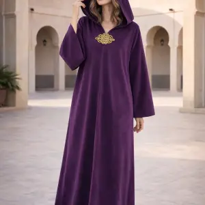Purple Ramadan Kaftan