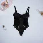 Black Temptation Sexy Tight Bodysuit