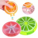 منظم ادوية بشكل فواكه حجم كبير