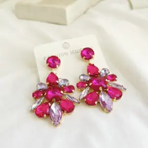 Pink Lilac Earrings