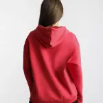Oversized Women's Magenta Hoodie
