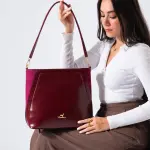 Minimal Shape Shoulder Bag-red