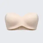 Strapless Underwire Bra Plus Size Bandeau with Removable Straps