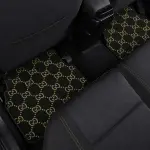 Gucci Olive - Set of 4 Car Mats
